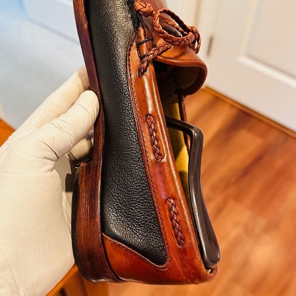 Allen Edmonds Brown and Black Leather Loafers - Picture 13 of 16